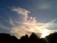 Перистые облака над ул. Косыгина