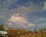 Кучевые облака над Подольским шоссе